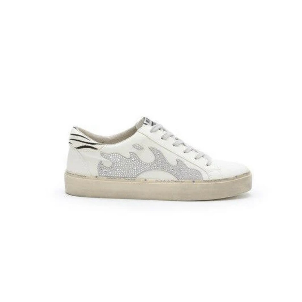 Urban Outfitters White and Gray Sneakers